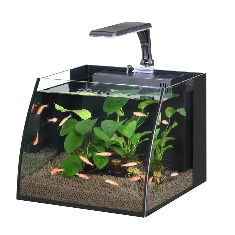Aquarium Fish Market - Nano Aquarium Trapezrium Ultra Clear Glass