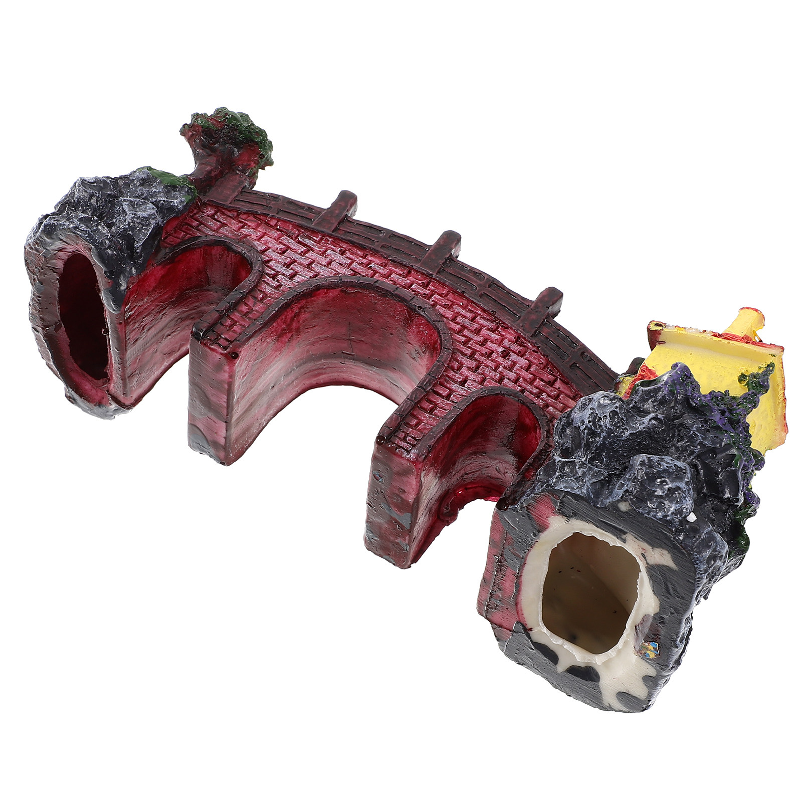 Aquarium Fish Bridge - Large Artificial Aquarium Bridge Pavilion Decor