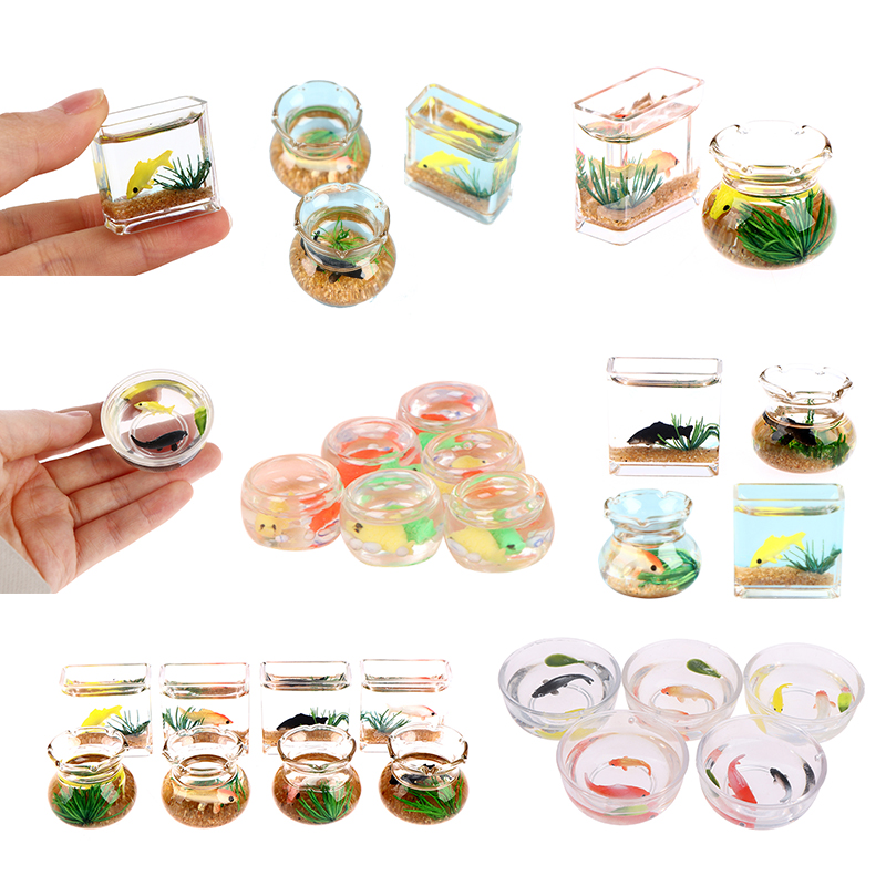 1/12 Lovely Dollhouse Miniatur - огляд і ціна Aquarium Fish House