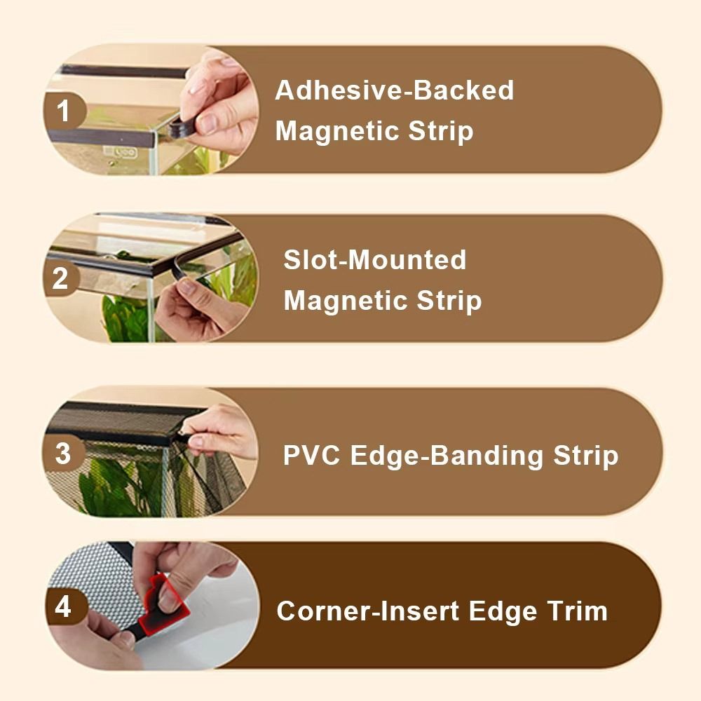 Sturdy Magnetic Fish Tank Lid  - огляд і ціна Aquarium Fish Net