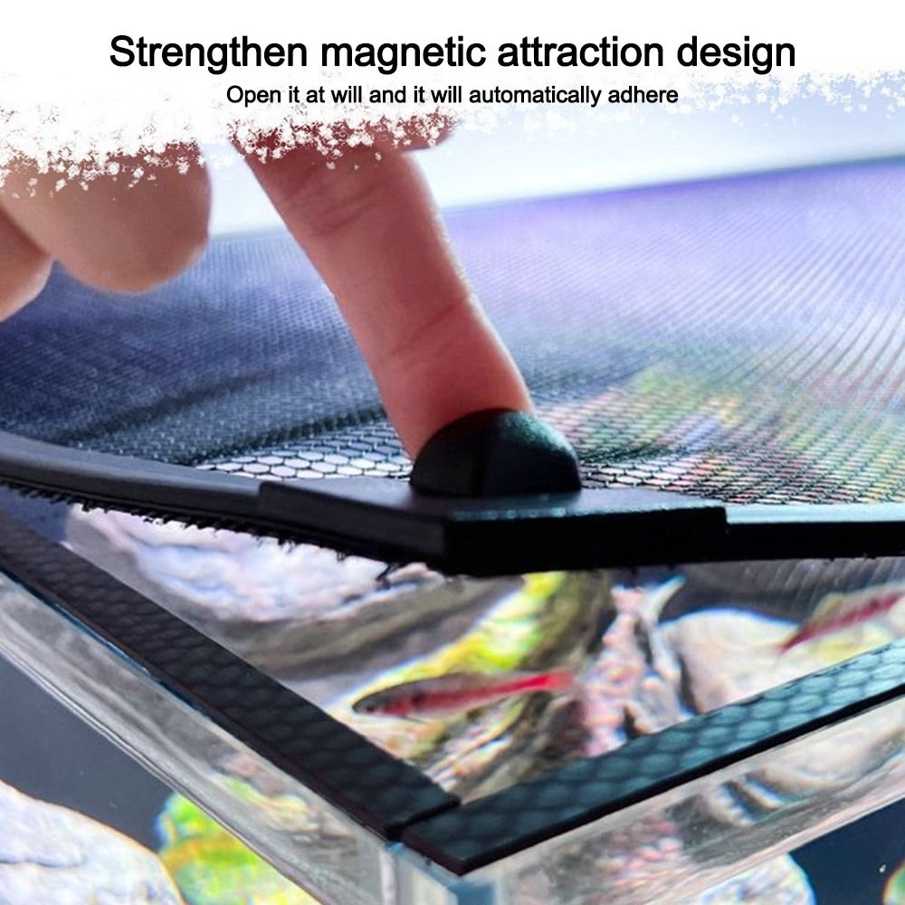 Sturdy Magnetic Fish Tank Lid  - огляд і ціна Aquarium Fish Net