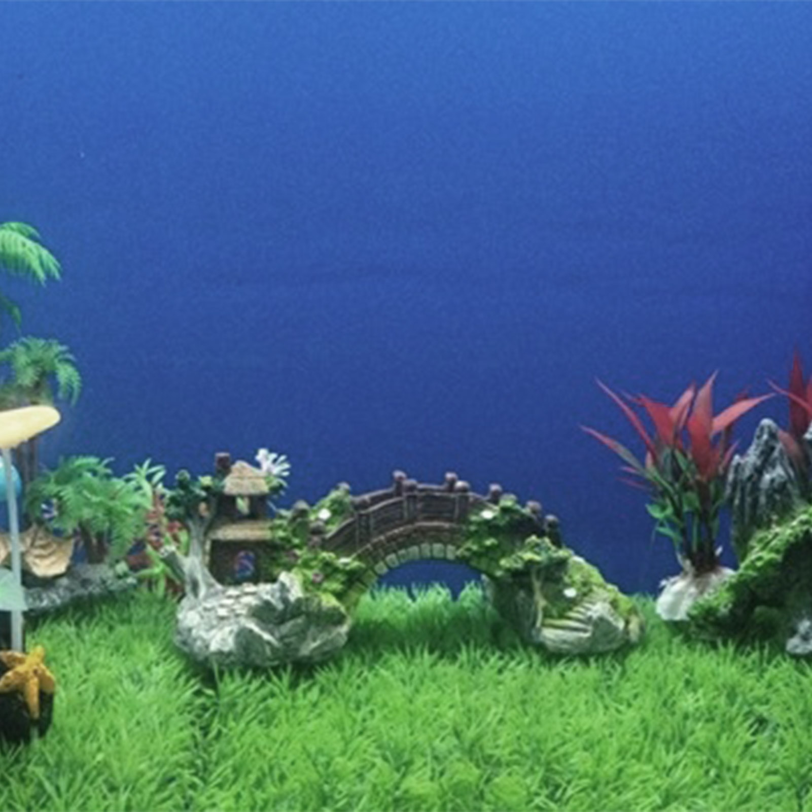 Fish Tank Artificial Bridge Re - огляд і ціна Aquarium Fish Bridge