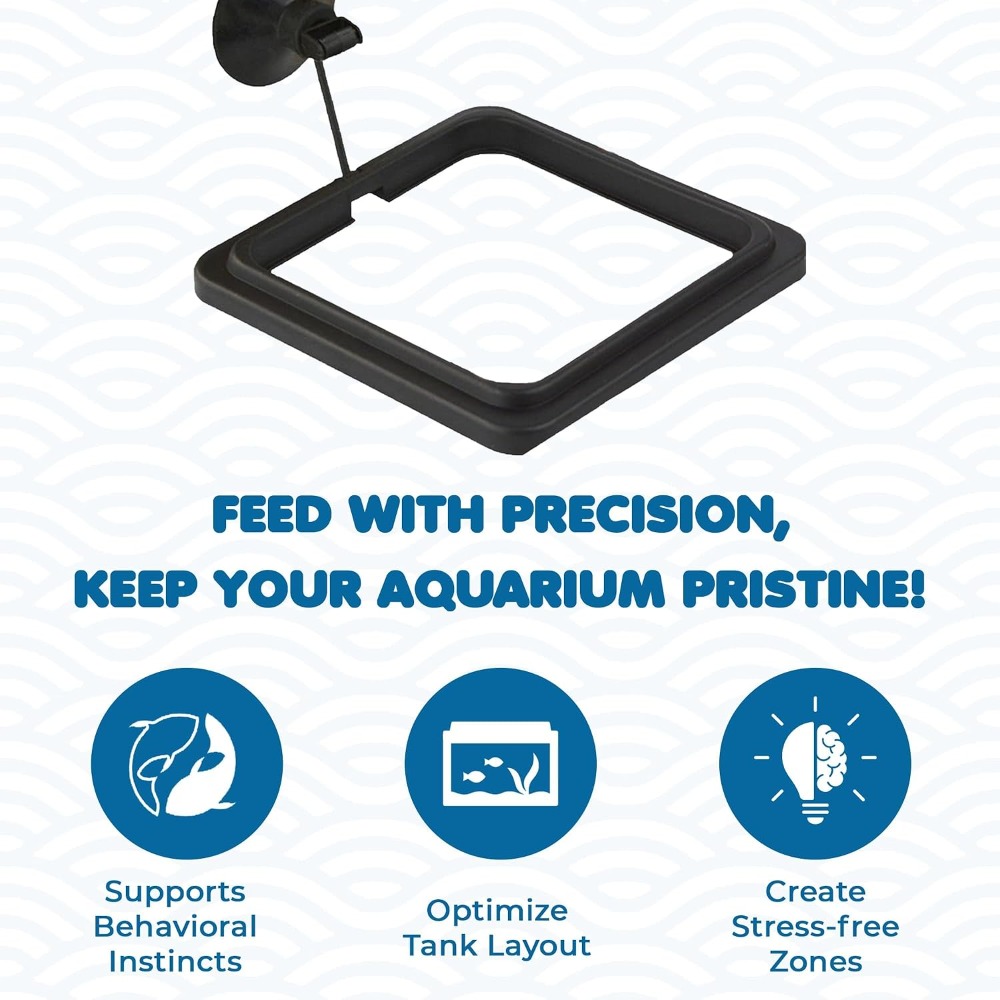 Fish Food Feeding Ring Aquariu - огляд і ціна Tetra Fish In Aquarium