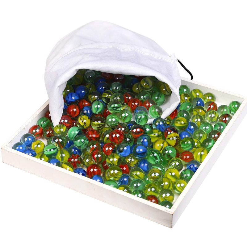 50Pcs 14mm Colorful Glass Marb - огляд і ціна Aquarium Fish Saltwater