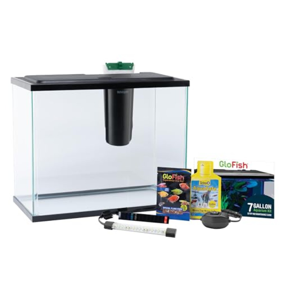 Aquarium Starter Kit 6.6 Gallo - огляд і ціна Tetra Fish In Aquarium