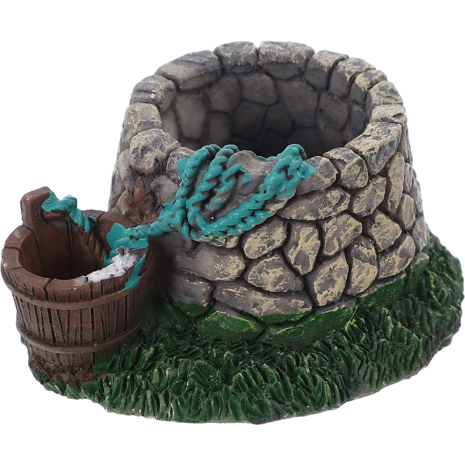 Miniature Ancient Well and Bri - огляд і ціна Aquarium Fish Bridge