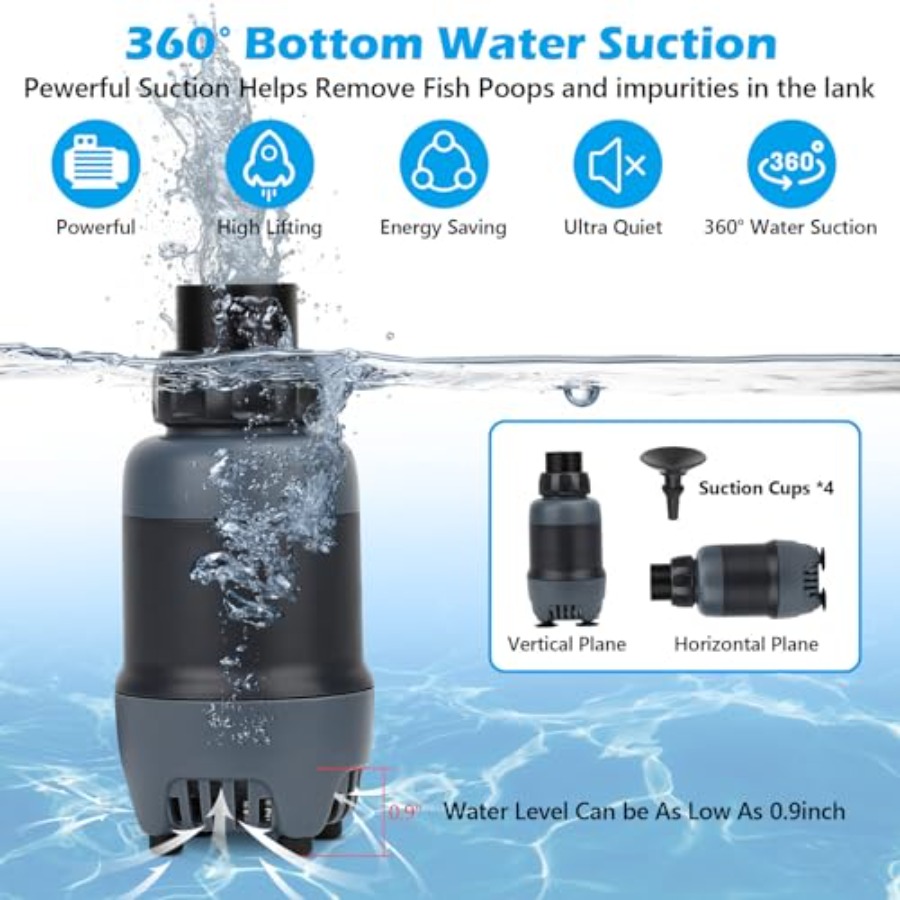 Aquarium water pump for fish t - огляд і ціна Aquarium Fish Rate
