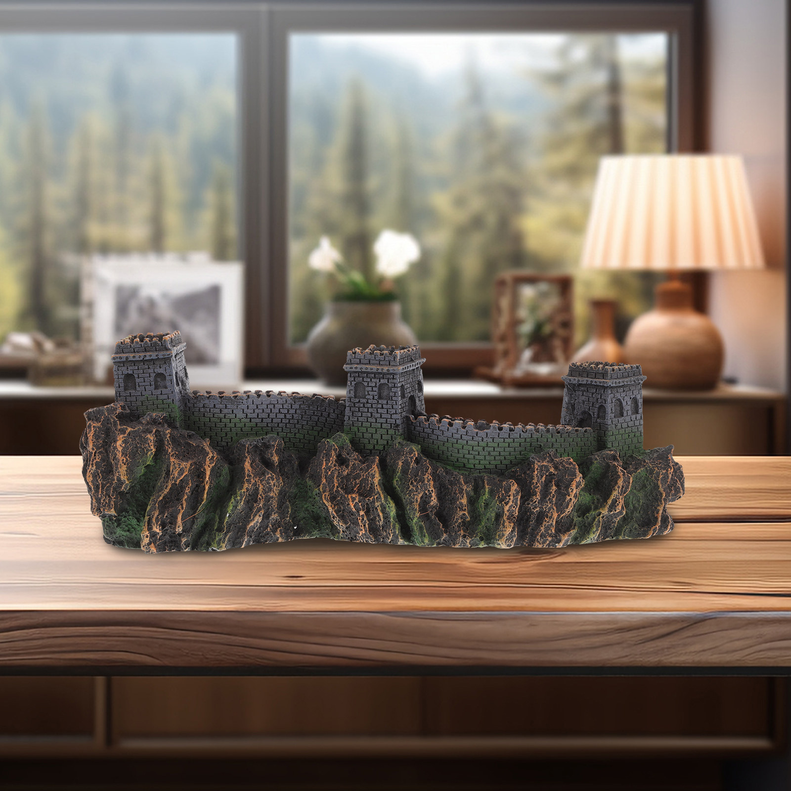 Miniature Bridge of China Scul - огляд і ціна Aquarium Fish Bridge