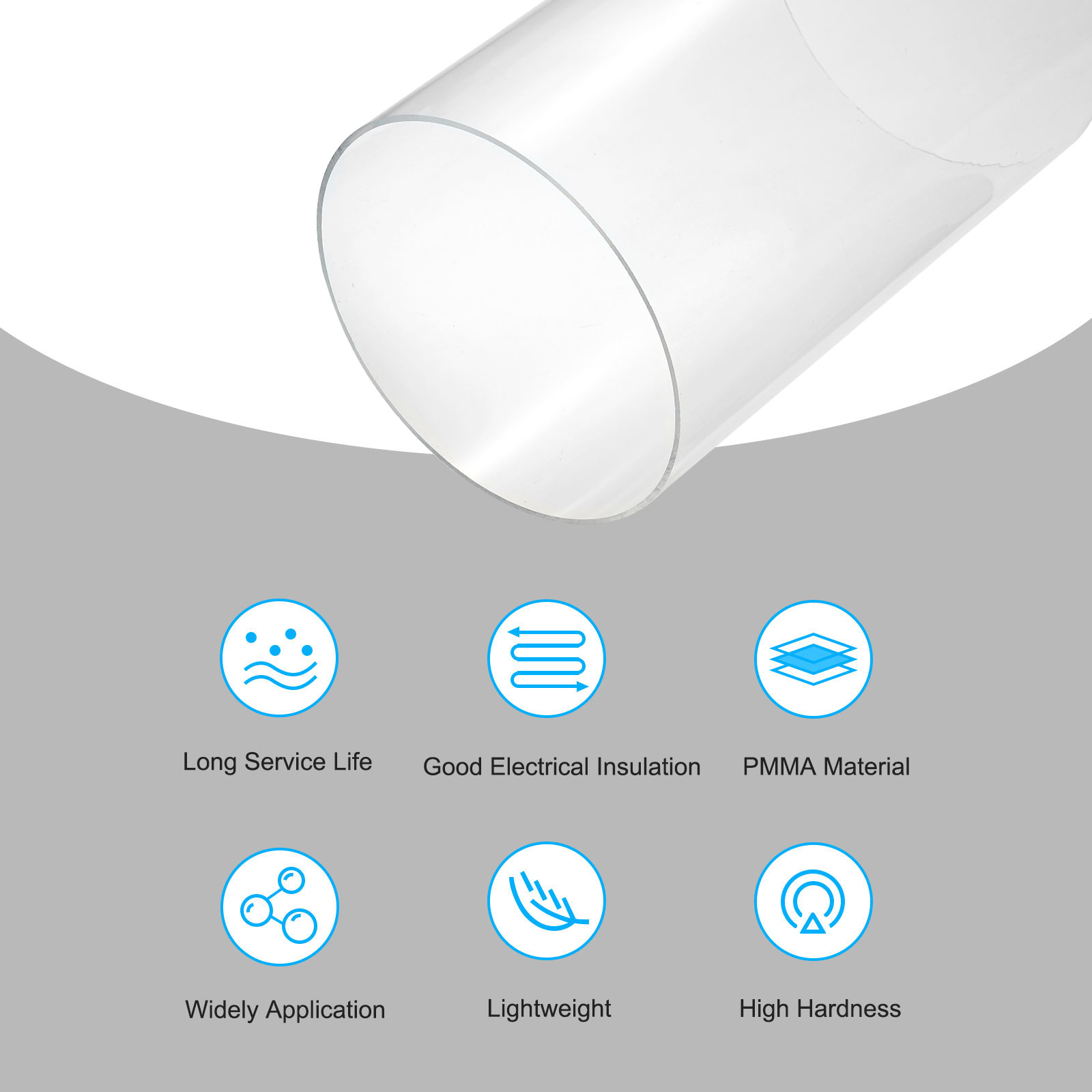 350mm Transparent Acrylic Aqua - огляд і ціна Aquarium Fish House