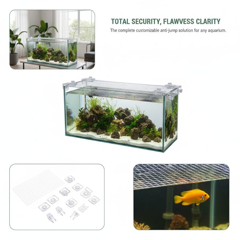 1Pcs Anti Escape Fish Tank Net - огляд і ціна Aquarium Fish Net