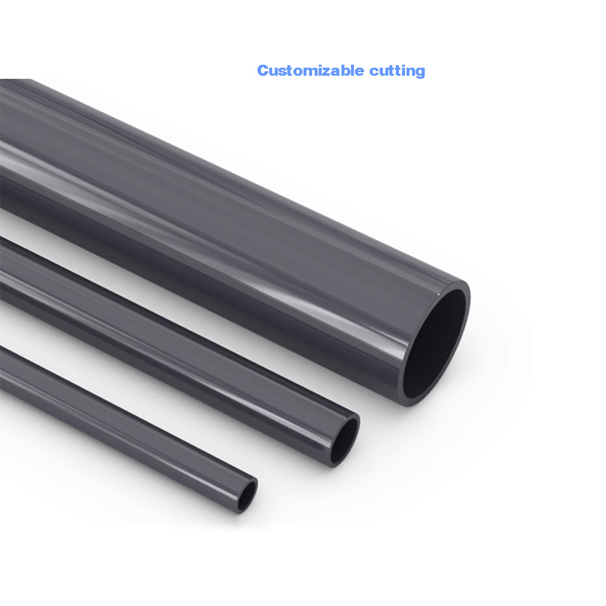 Black PVC Plastic Pipe Hollow  - огляд і ціна Aquarium Fish House