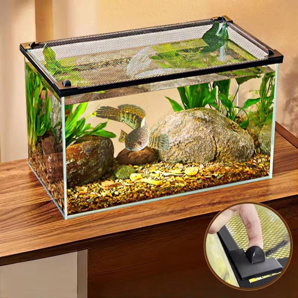 Sturdy Magnetic Fish Tank Lid  - огляд і ціна Aquarium Fish Net