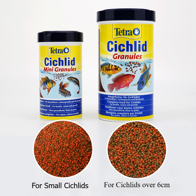 Tetra Cichlid Granules Clear W - огляд і ціна Tetra Fish In Aquarium