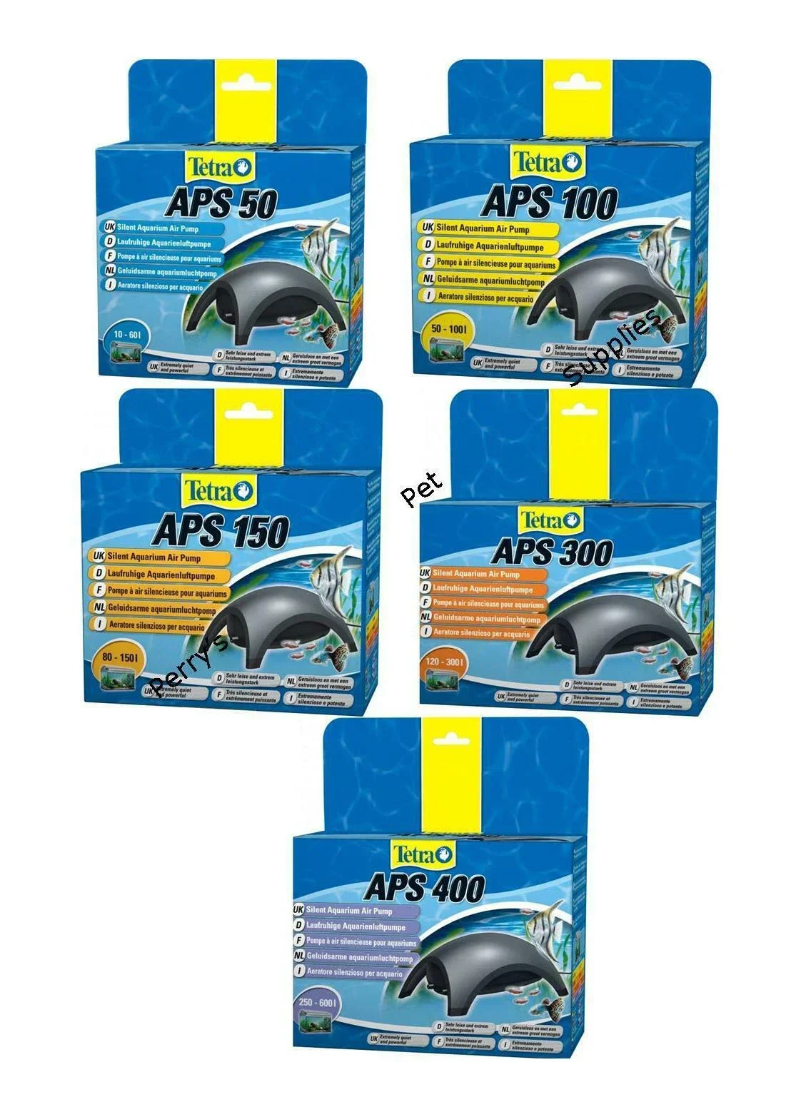 Tetra APS Air Pumps 50 100 150 - огляд і ціна Tetra Fish In Aquarium