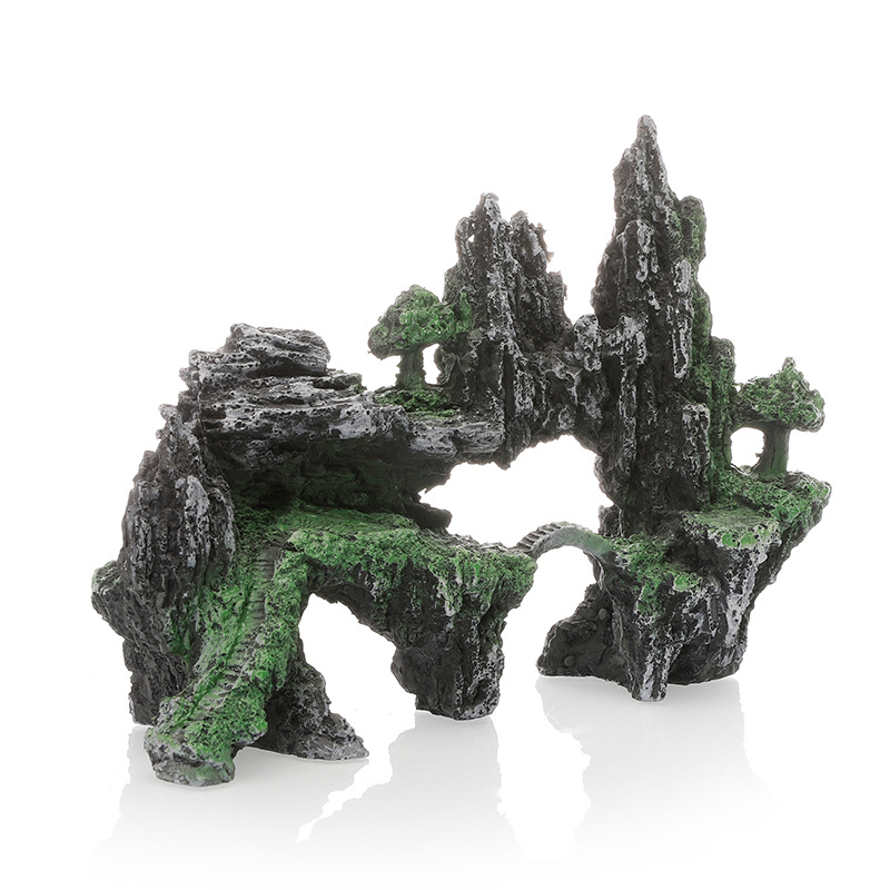 Aquarium Decorative Rocks Fish - огляд і ціна Aquarium Fish Bridge