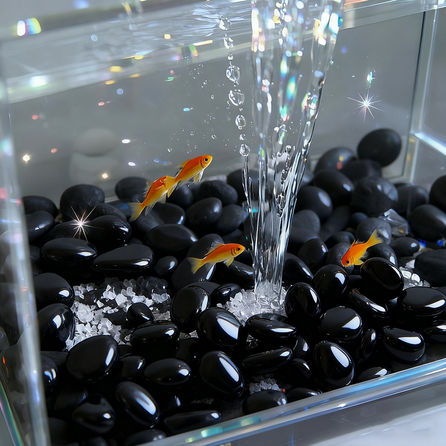 200g Black High Polished Natur - огляд і ціна Aquarium Fish Saltwater