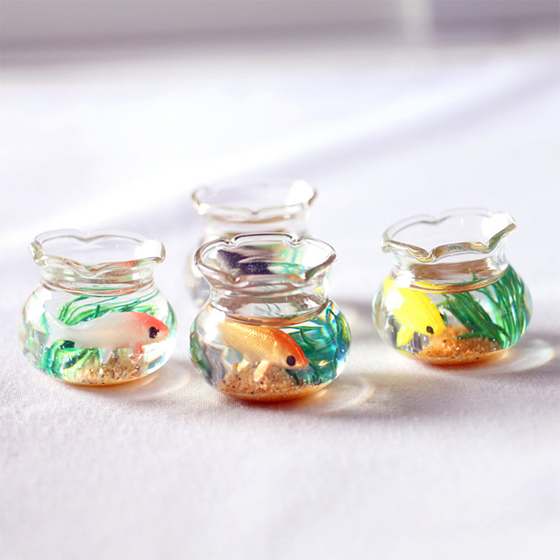1Pc Mini Fish Tank Random Colo - огляд і ціна Aquarium Fish Saltwater