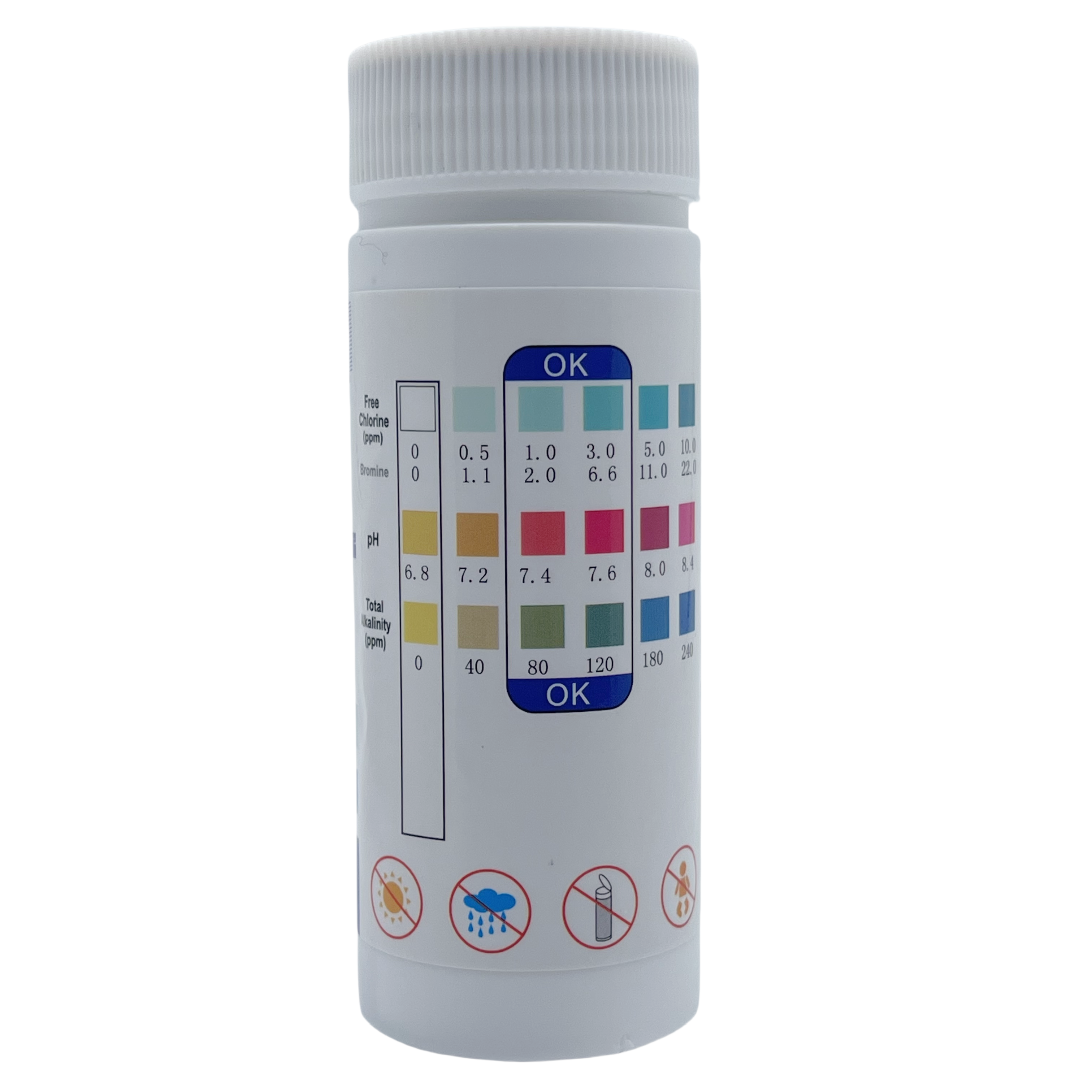 Chlorine PH Test Strips SPA Sw - огляд і ціна Aquarium Fish House