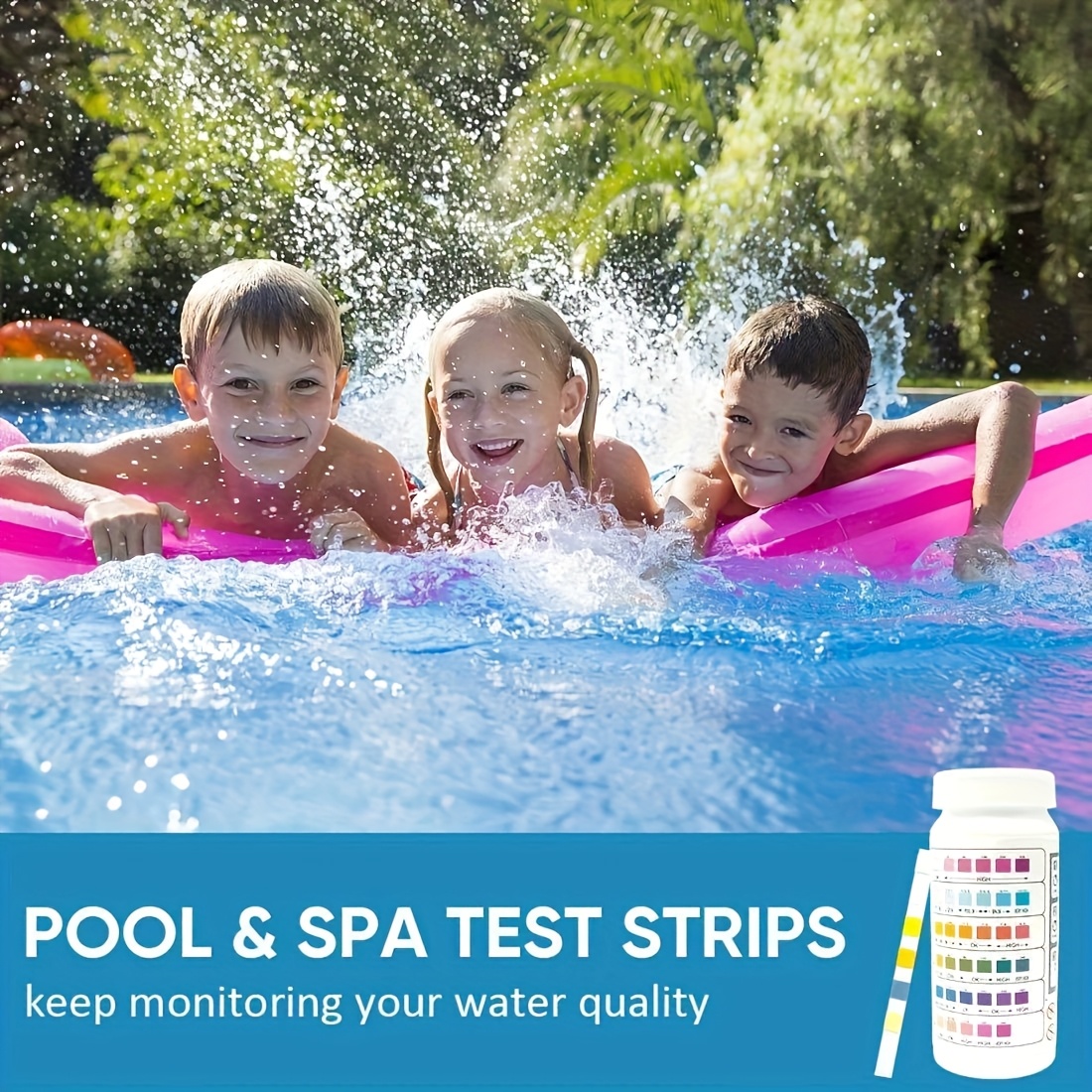 6-in-1 Pool & Spa Water Test S - огляд і ціна Aquarium Fish House