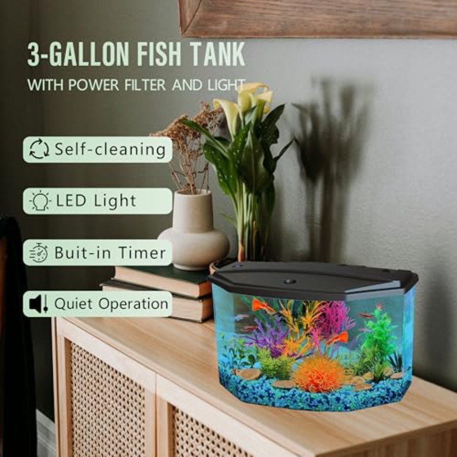 Plastic 3-Gallon Aquarium Star - огляд і ціна Aquarium Fish Variety