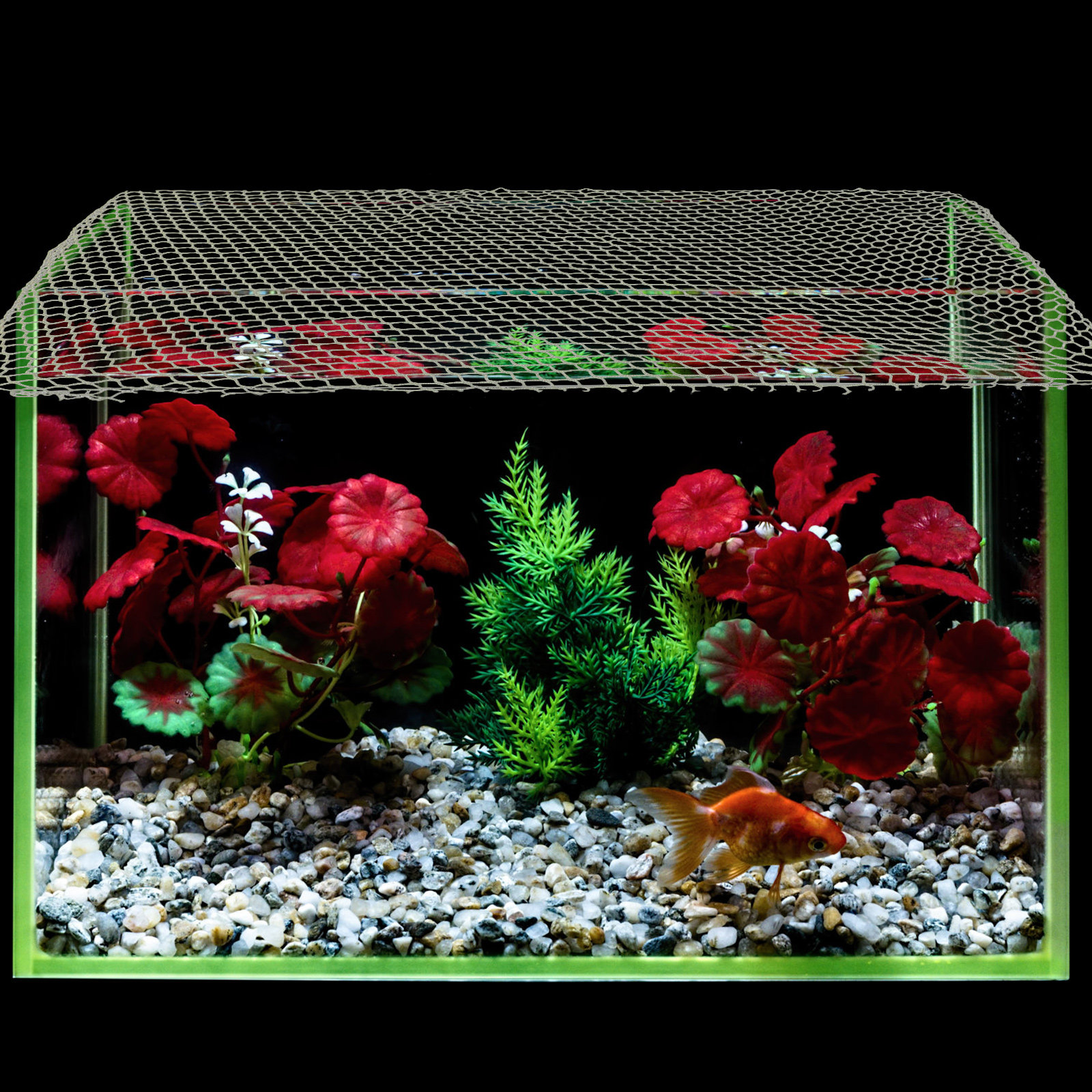 Aquarium Anti-Jumping Mesh Cov - огляд і ціна Aquarium Fish Net
