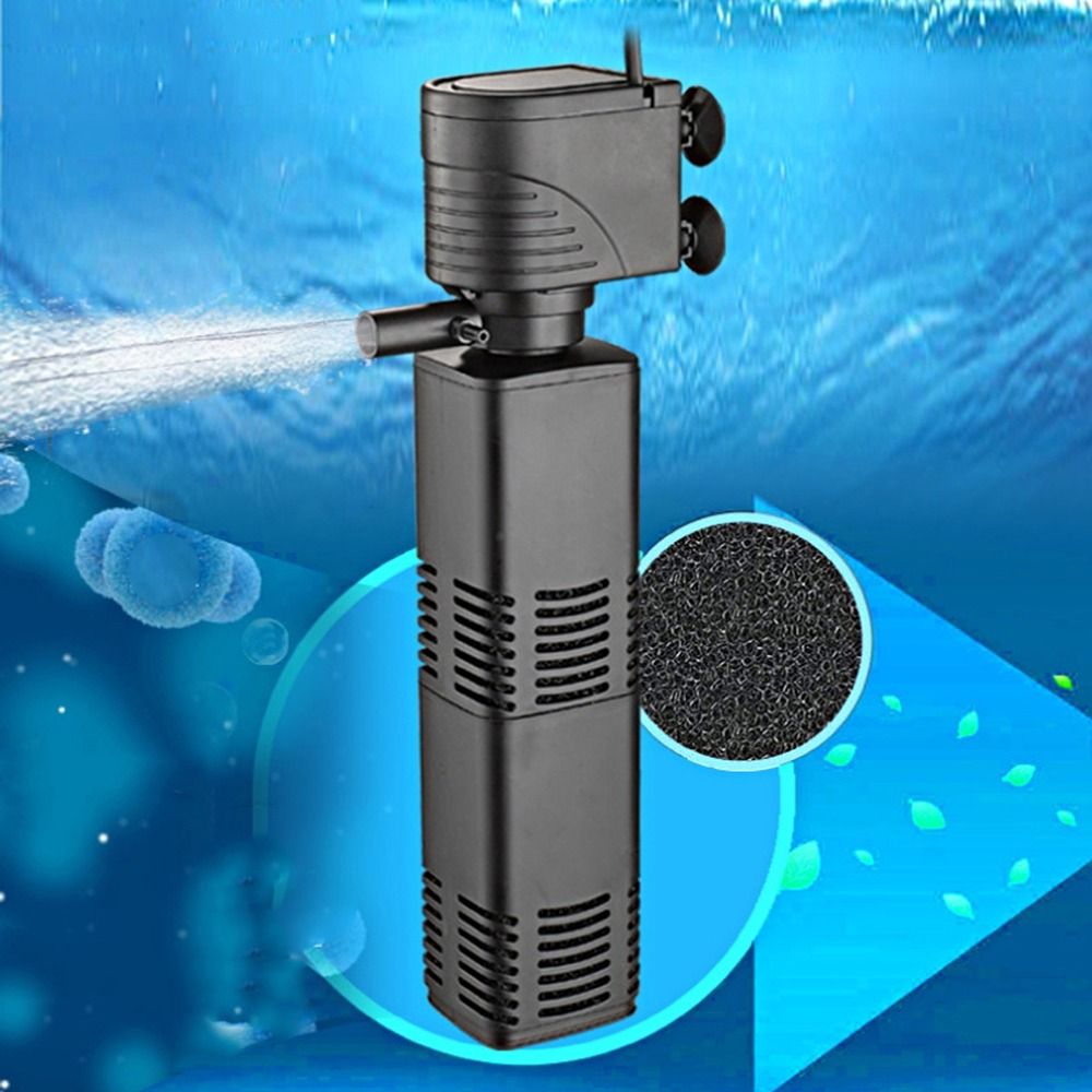 Plastic 3 in 1 Fish Tank Filte - огляд і ціна Fish Tank Filter Aquarium