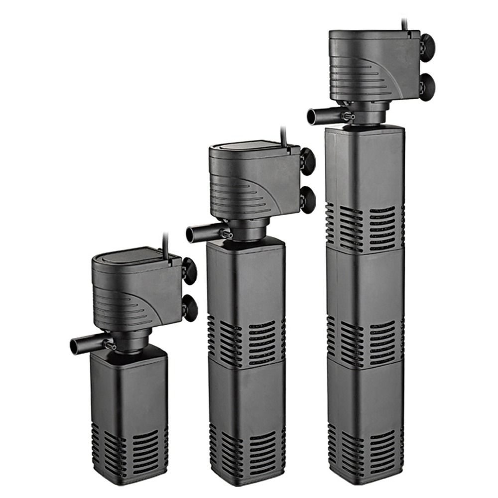 Plastic 3 in 1 Fish Tank Filte - огляд і ціна Fish Tank Filter Aquarium