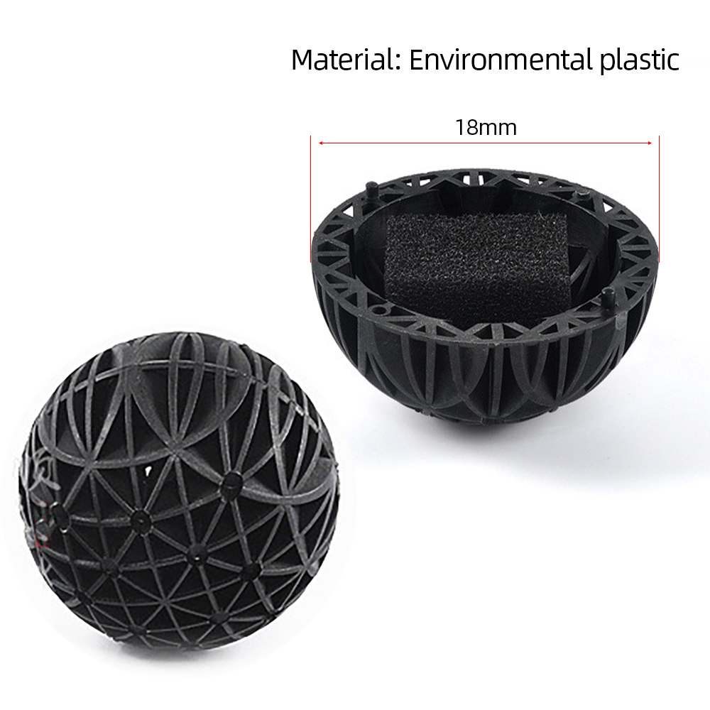 100pcs 18mm Biological Bio Bal - огляд і ціна Fish Tank Filter Aquarium
