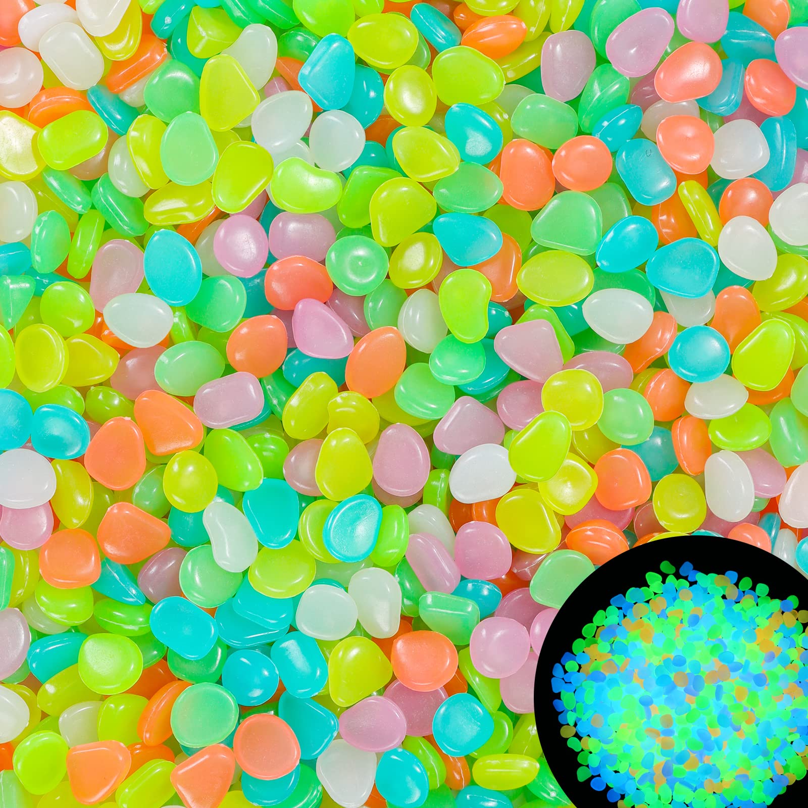100Pcs Glow in the Dark Garden - огляд і ціна Aquarium Fish Saltwater