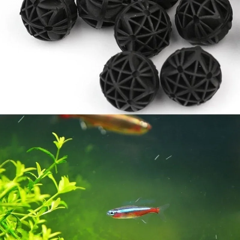 20Pcs 16mm Aquarium Bio Balls  - огляд і ціна Fish Tank Filter Aquarium
