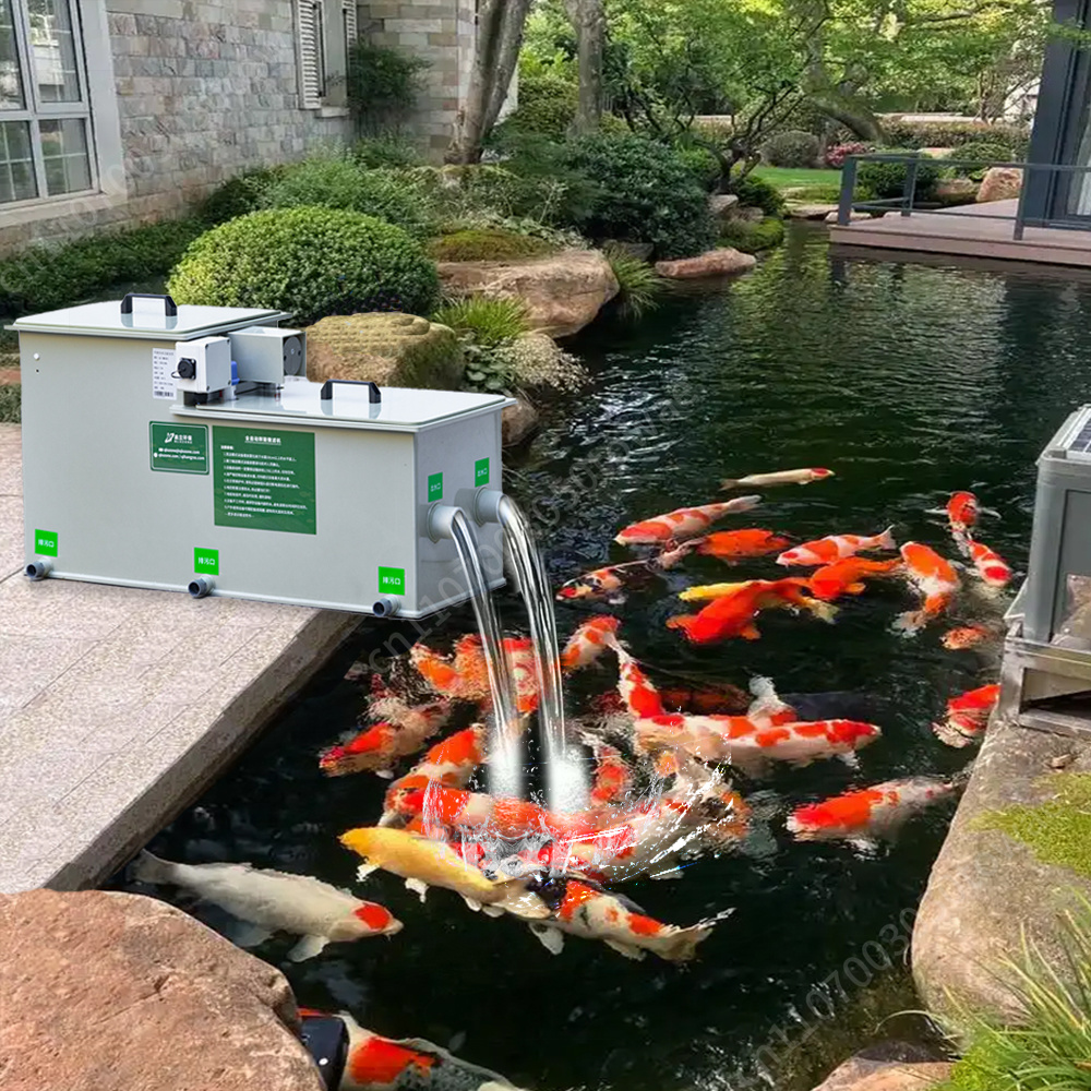 Outdoor Garden Pond Filtration - огляд і ціна Fish Tank Filter Aquarium