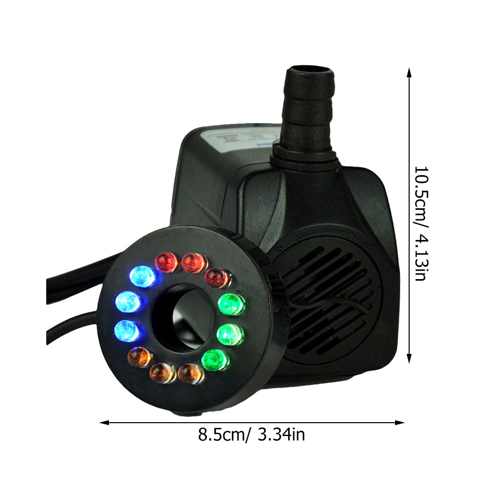Powerful 10W Submersible Water - огляд і ціна Aquarium Fish Rate