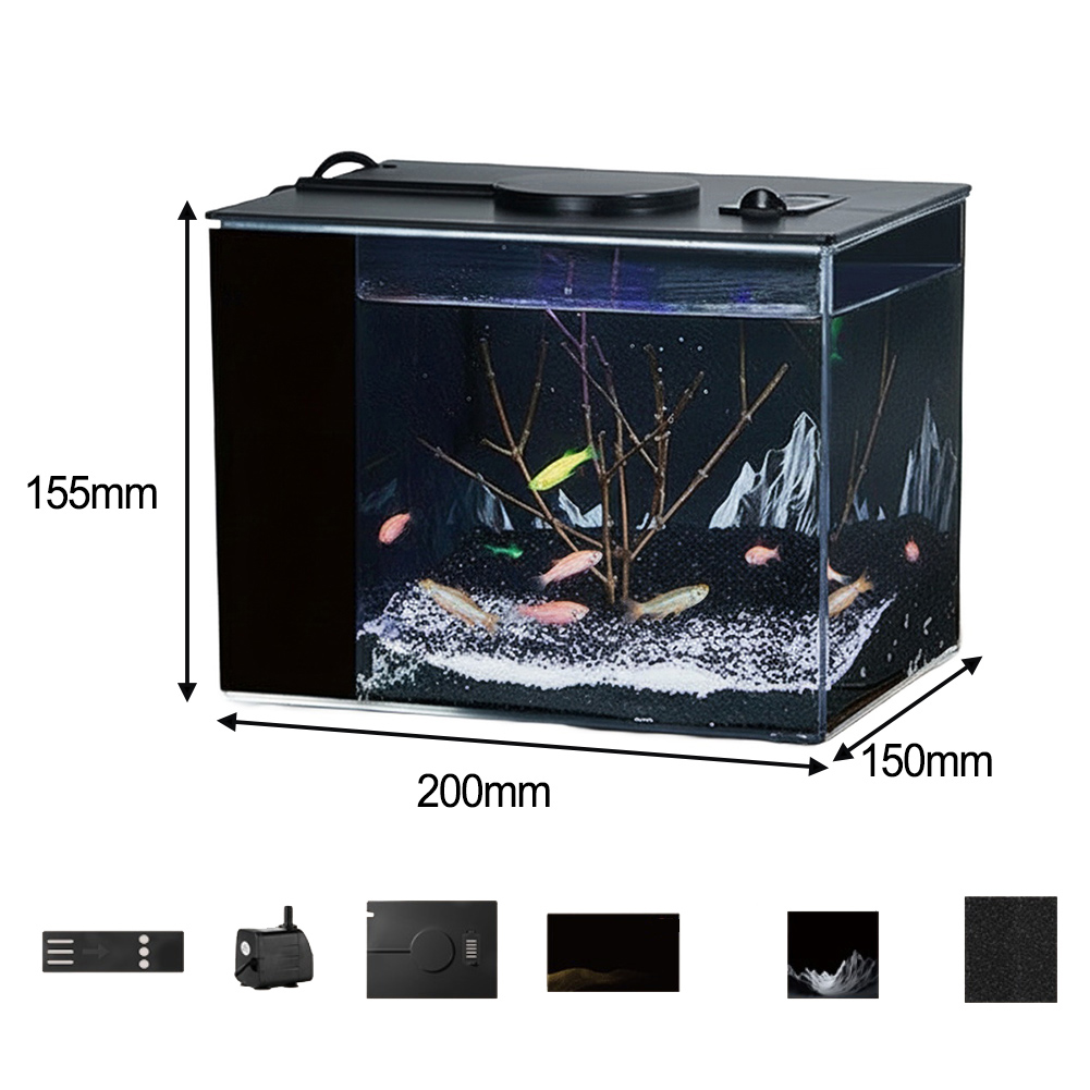 160L/H Self-circulation Aquari - огляд і ціна Fish Tank Filter Aquarium