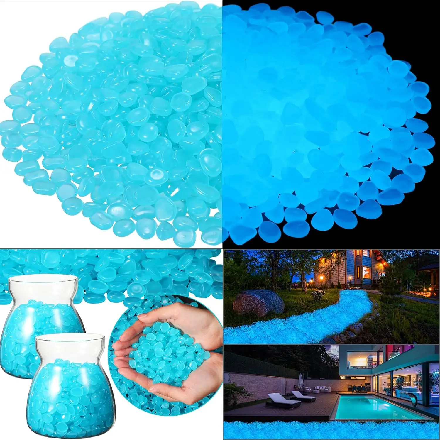 500Pcs Glow in The Dark Garden - огляд і ціна Aquarium Fish Saltwater
